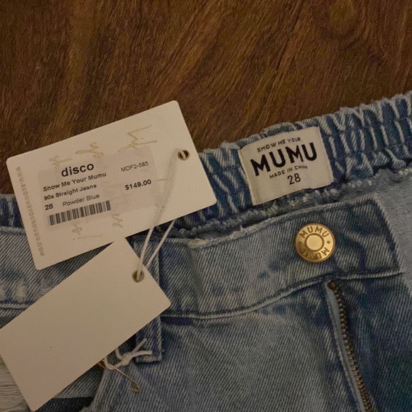 New with tags ,Show me your mumu, jeans size 28 - Picture 4 of 4